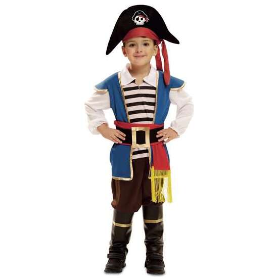Disfraz Bebé Pequeño Pirata Talla 12-24 Meses