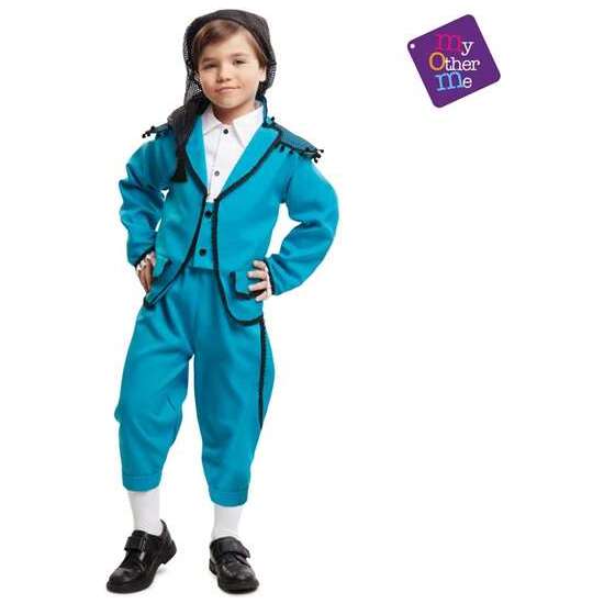 Disfraz Goyesco 7-9 Años (chaqueta , Pantalón Y Redecilla)