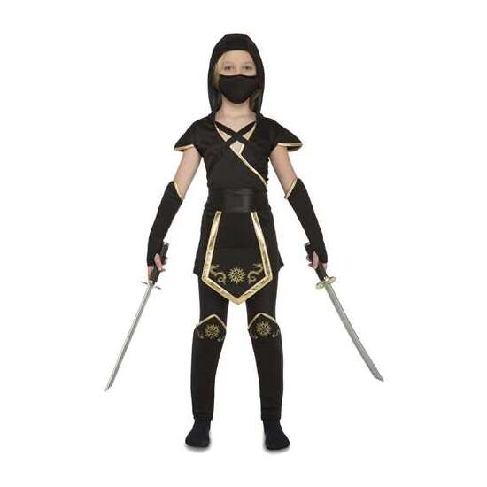 Disfraz Black Ninja Talla 7-9 Y