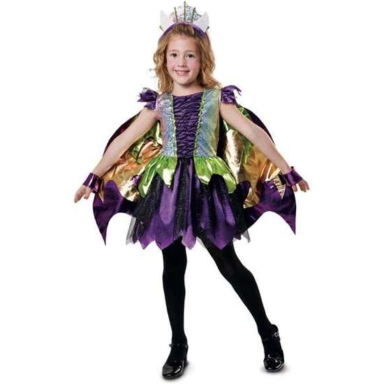Disfraz Dragon Princess 7-9 Años (vestido Y Diadema)