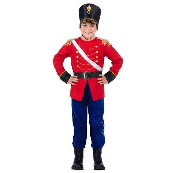 Disfraz Soldado De Juguete 10-12 Y (chaqueta, Cinturón, Sombrero Y Pantalones)