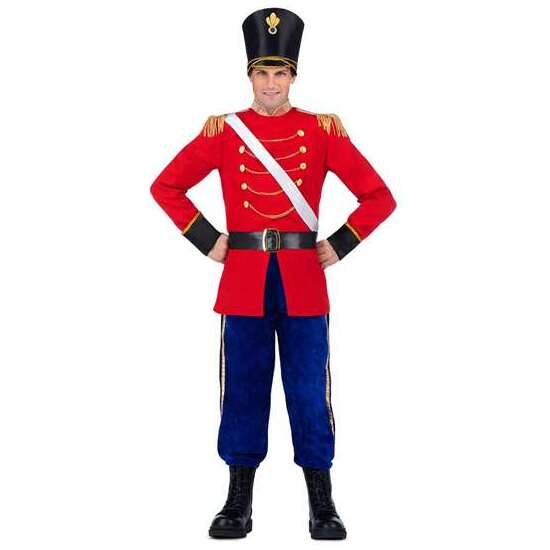 Disfraz Soldado De Juguete S (chaqueta, Cinturón, Sombrero, Pantalones Y Cubrebotas)