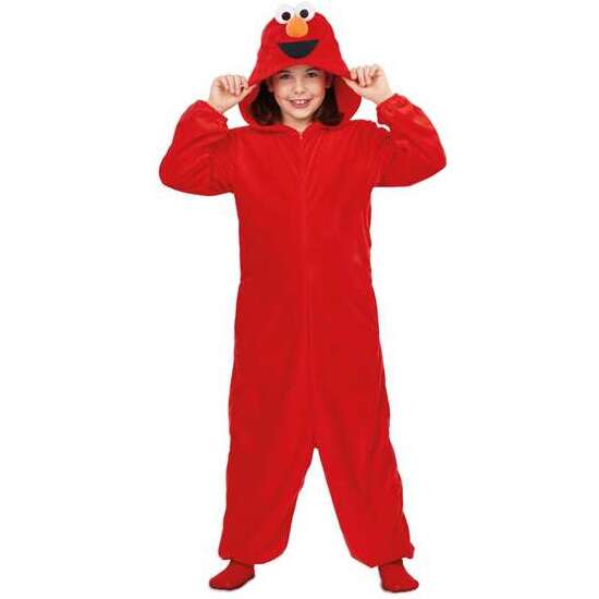 Disfraz Pijama Elmo Talla 10-12 Y