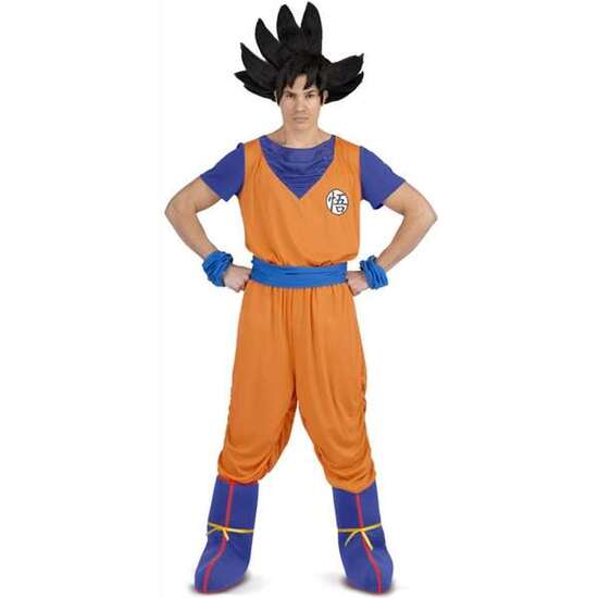 Disfraz Goku L (camiseta, fajín, Pantalón, Cubrebotas, Y Brazaletes )
