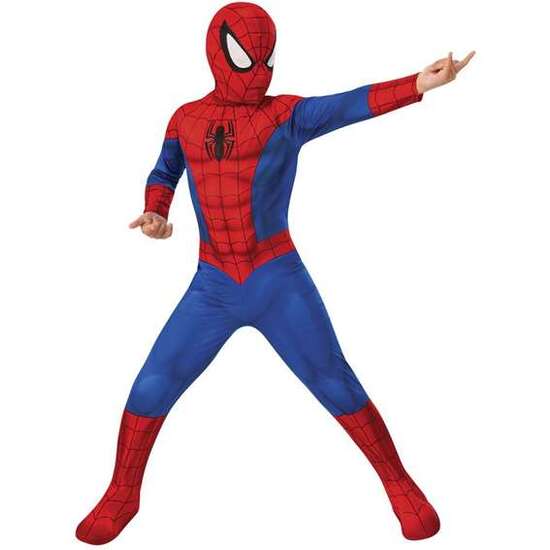 Disfraz Infantil Spiderman Classic Talla M (5/7 Años)