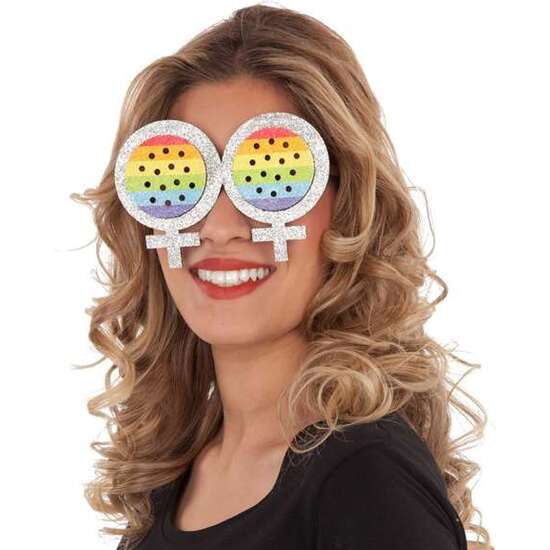 Gafas Lesbianas Arco Iris Talla única