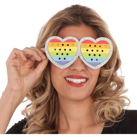 Gafas Gay Arco Iris Talla única