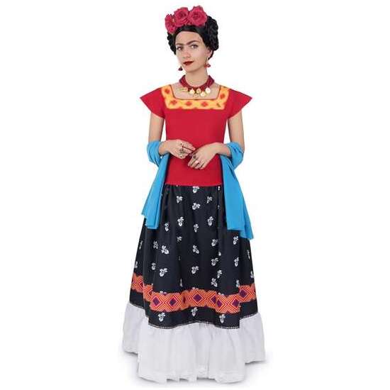 Disfraz Adulto Frida Kahlo Talla M-l