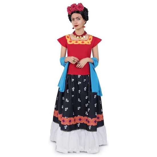 Disfraz Adulto Frida Kahlo Talla Xl