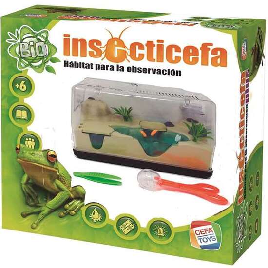 Juego Insecticefa Plus, Completo Hábitat Para Observar A Los Insectos En Su Entorno Natural
