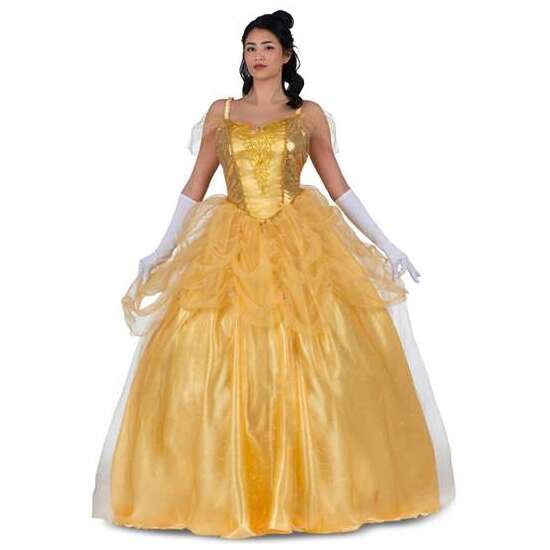 Disfraz Princesa Bella Encantada L (vestido, Guantes Y Enaguas)