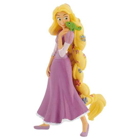 Figura Rapunzel Con Flor 10 Cm