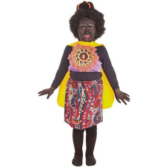 Disfraz Infantil Africana Selva T-5 11-13 Años
