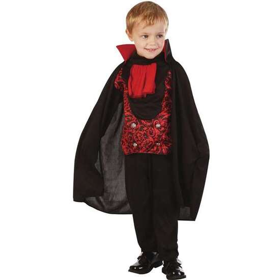 Disfraz Infantil Vampiro Danubio Talla-m 7-9 Años