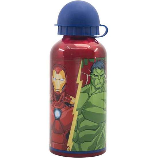Botella De Aluminio Avengers Invincible Force 400 Ml.
