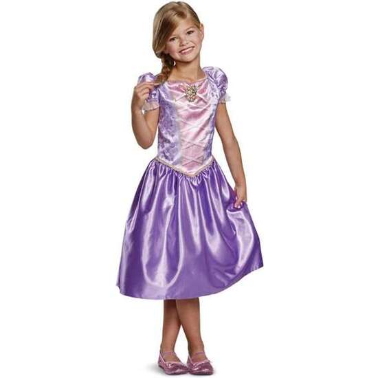 Disfraz Disney Princess Rapunzel Classic Talla. 5-6 Años