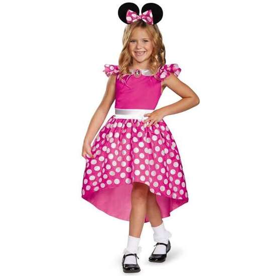 Disfraz Disney Minnie Rosa Classic Talla. 3-4 Años