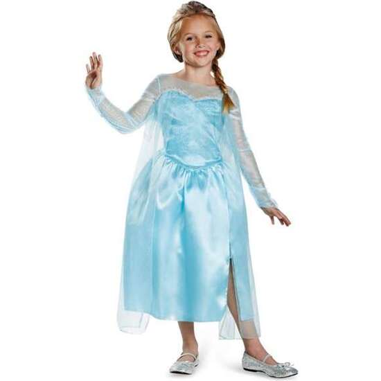 Disfraz Disney Frozen Elsa Classic Talla. 7-8 Años