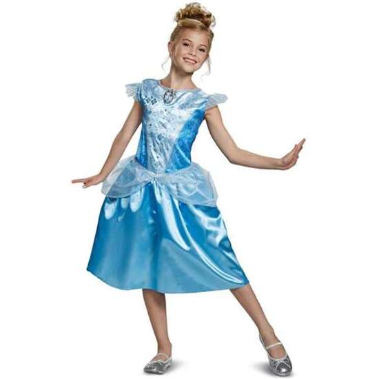 Disfraz Disney Princess Cenicienta Classic Talla. 7-8 Años