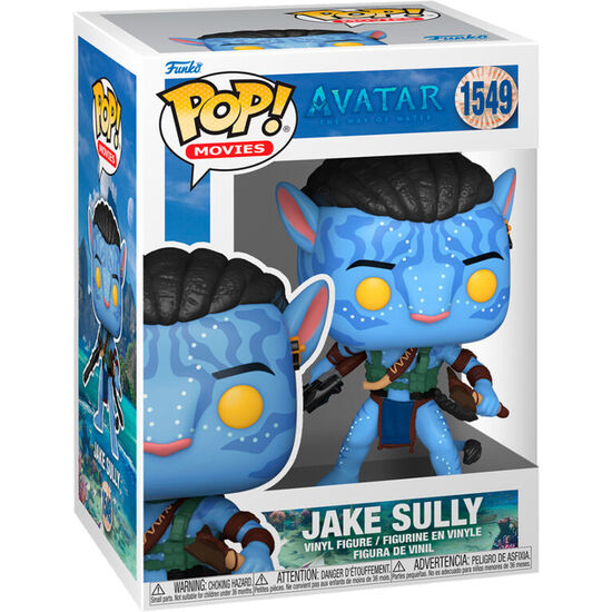 Figura Pop Avatar El Sentido Del Agua Jake Sully