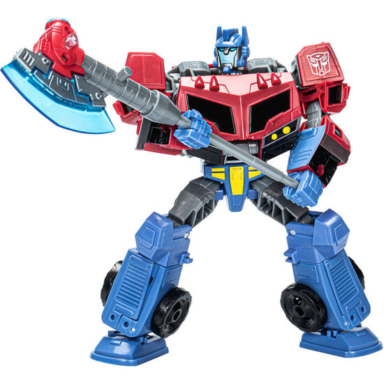 FIGURA OPTIMUS PRIME ANIMATED UNIVERSE VOYAGER CLASS LEGACY UNITED TRANSFORMERS 17,5CM