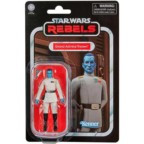 Figura Grand Admiral Thrawn Rebels Star Wars 9,5cm