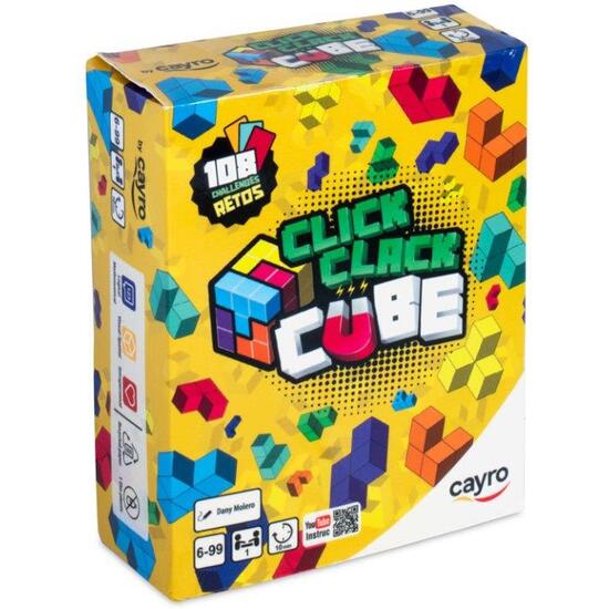 Juego Click Clack Cube 108 Retos