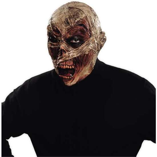 Full Mummy Latex Mask One Size