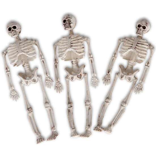Saco Con 3 Esqueletos One Size