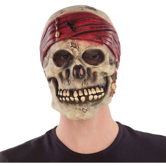 Full Skull Latex Mask One Size