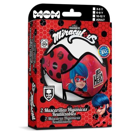 Ladybug Premium Higienic Mask 6-9 Años 6-9 Y