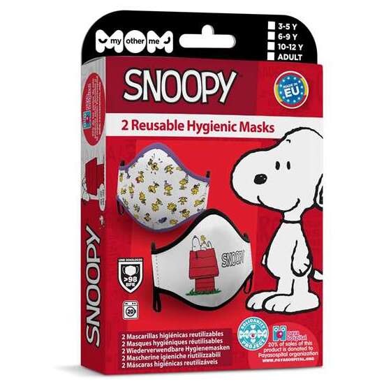 Snoopy Premium Higienic Mask Adult
