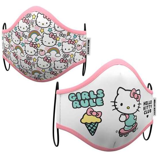 Hello Kitty Premium Higienic Mask 10-12 Y