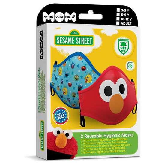 Sesame Street Premium Higienic Mask 10-12 Y