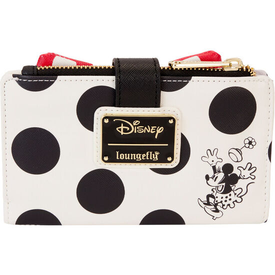 CARTERA ROCKS THE DOTS CLASSIC MINNIE MOUSE DISNEY LOUNGEFLY