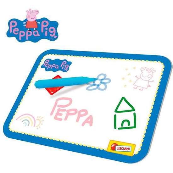 PUPITRE PEPPA PIG SUPER ESCRITORIO EDUCATIVO CON ACCESORIOS. 30X48X38 CM
