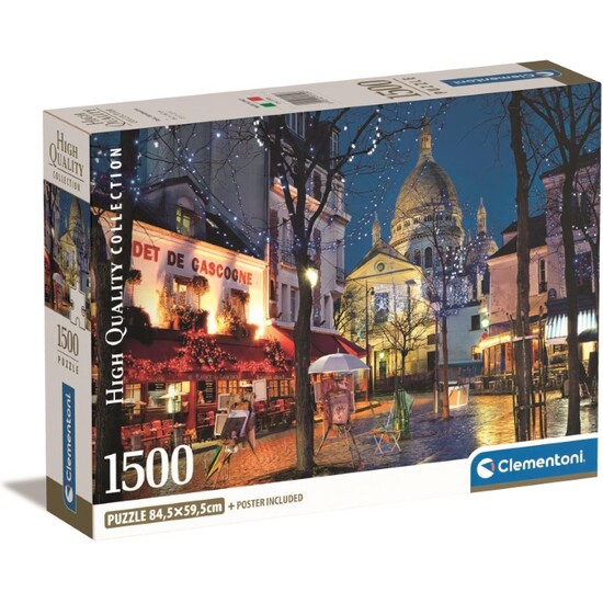 Puzzle 1500 Pzas. Montmarte, Paris