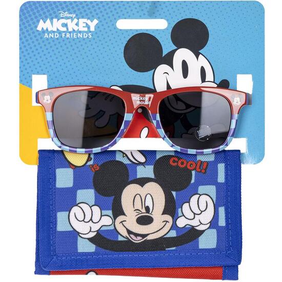 Gafas De Sol Set Cartera Mickey