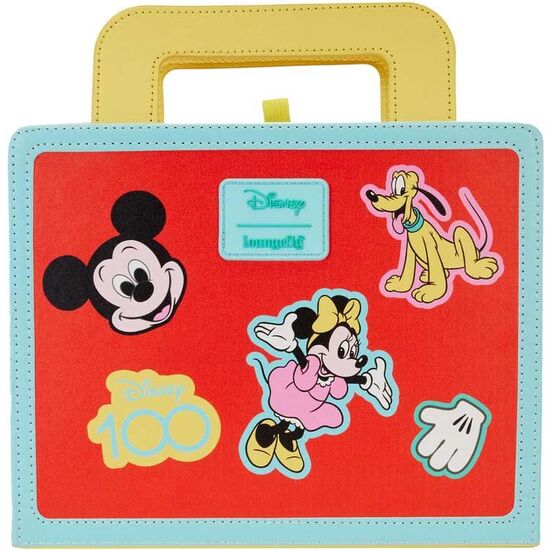 CUADERNO MICKEY AND FRIENDS 100TH ANNIVERSARY DISNEY LOUNGEFLY