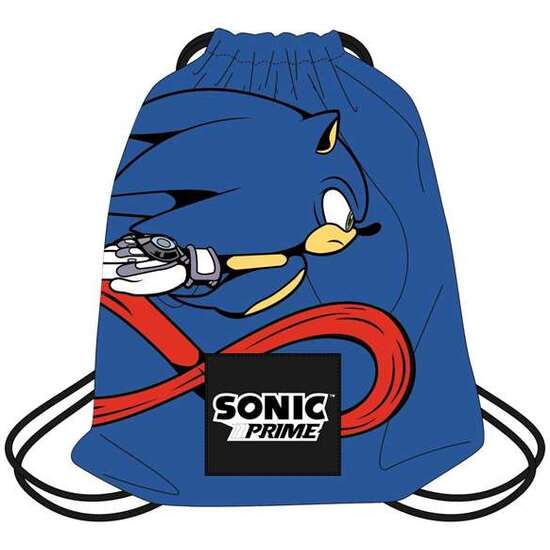 Saquito Escolar Sonic Prime 30.0 X 39.0 Cm