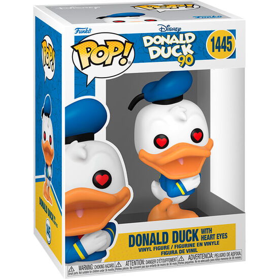 Figura Pop Disney 90th Anniversary Donald Duck With Heart Eyes
