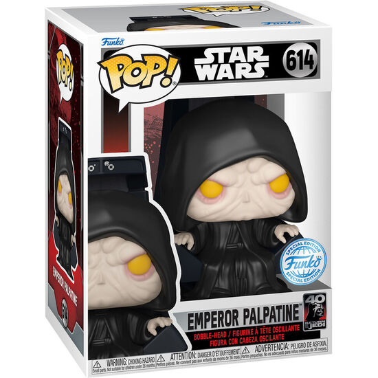 Figura Pop Star Wars Emperor Palpatine Exclusive