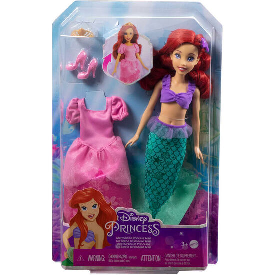 Muñeca Ariel Sirena A Princesas La Sirenita Disney