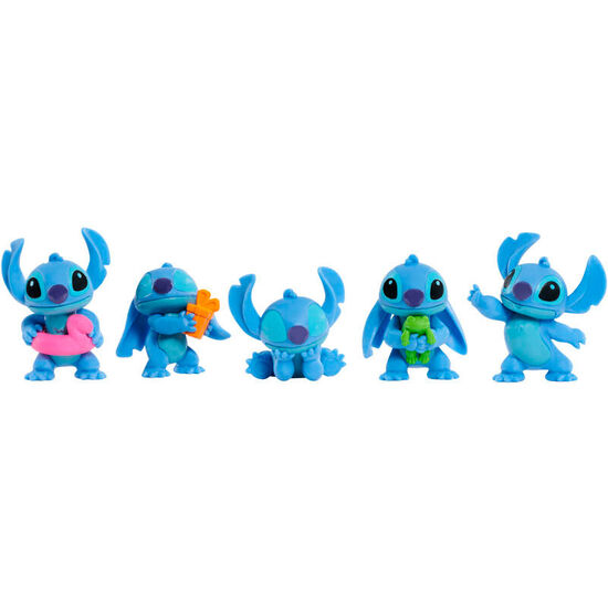 Blister 5 Figuras Stitch Disney
