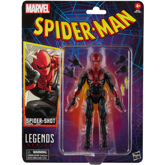 Figura Spider-shot Spiderman Marvel 15cm