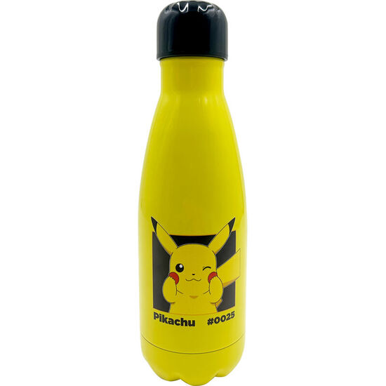 Botella Acero Inoxidable Pikachu Pokemon 500ml
