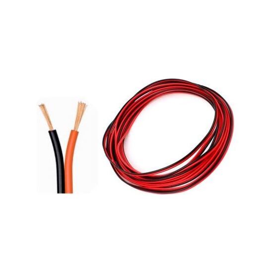 Cable Para Audio 10m 2x0.5mm Bicolor Rojo-negro 7hsevenon Elec