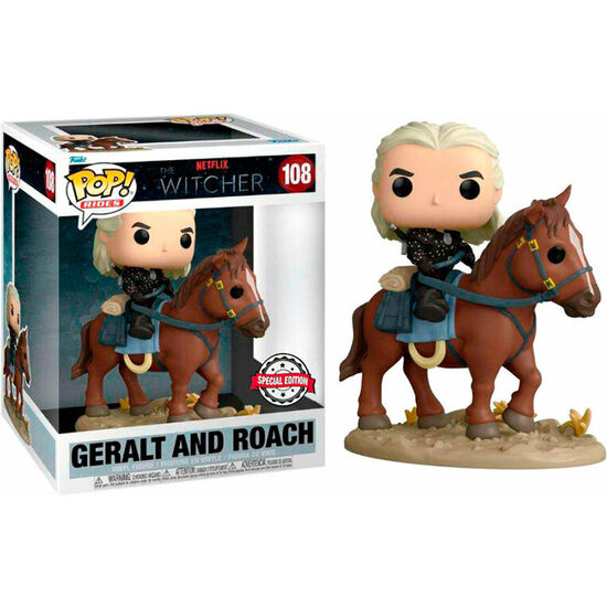 FIGURA POP THE WITCHER GERALT AND ROACH EXCLUSIVE