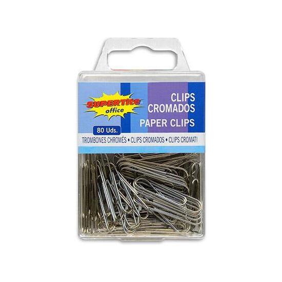 CLIPS CROMADOS 33 MM SUPERTITE