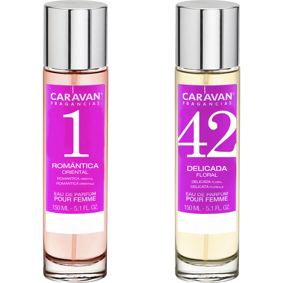 Set De 2 Perfumes Caravan Para Mujer Nº42 Y Nº 1